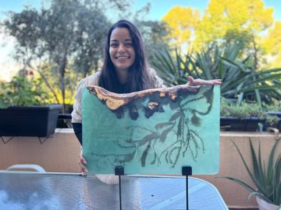 Fragment of Ibiza - a Sculpture & Installation Artwork by Lilita Design